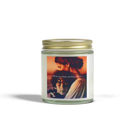 Scented Candles, Coconut Apricot Wax (4oz, 9oz)