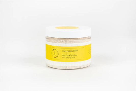 Natural Clay Facial Mask, Exfoliating Mask, Glowing skin Mask