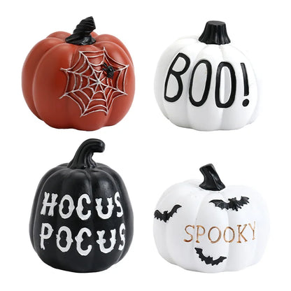 Halloween Ornaments Resin Thanksgiving Pumpkin Decoration Fall Pumpkin Fall Thanksgiving Harvest Home Decorations