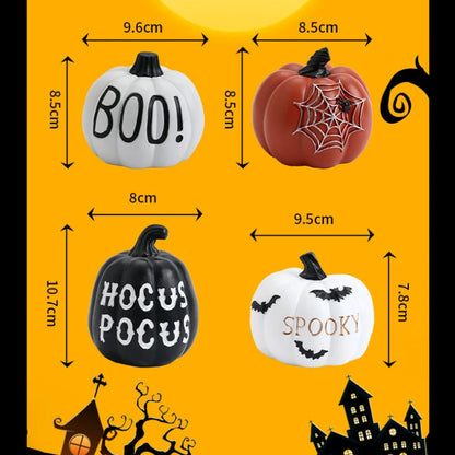 Halloween Ornaments Resin Thanksgiving Pumpkin Decoration Fall Pumpkin Fall Thanksgiving Harvest Home Decorations