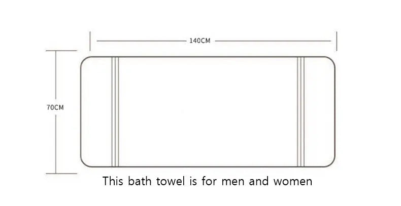 Home Bath Towels for The Body Microfiber Towel for Gym Sports Shower Robe for Spa Beath