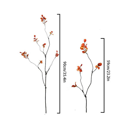 59/90cm Maple Leaf Branch Artificial Fall Leave Bouquet Fake Plant Flower Arrangement Wedding Decoration Living Room Home Decor