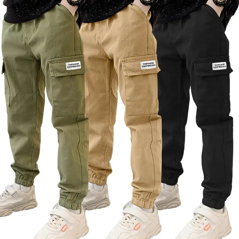 Boys Cargo Pants Spring Autumn